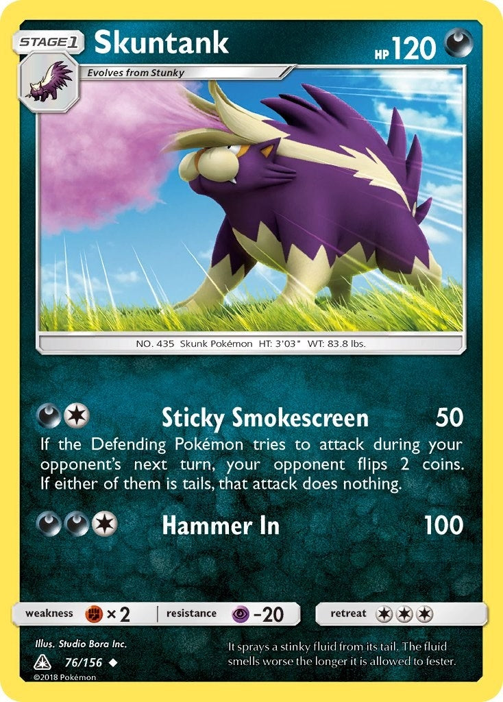 Image for Skuntank (76/156) (SM - Ultra Prism) - Pokemon