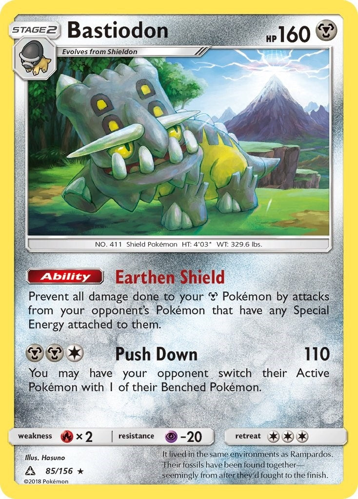 Image for Bastiodon (85/156) (SM - Ultra Prism) - Pokemon