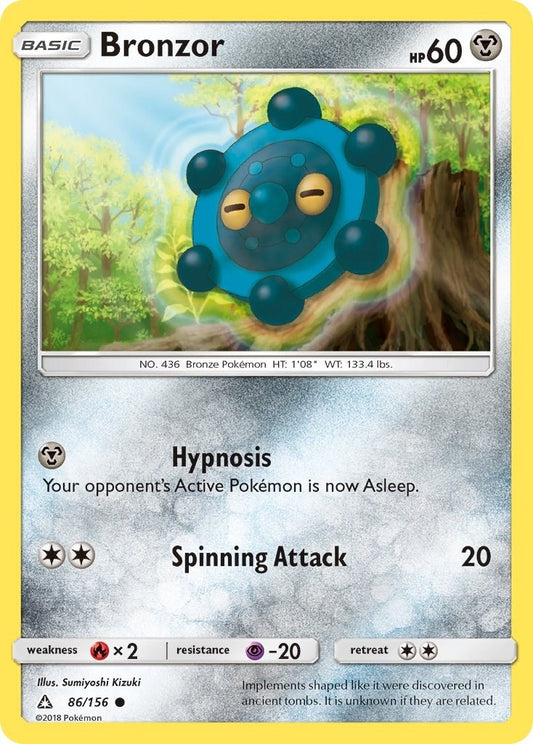 Image for Bronzor (86/156) (SM - Ultra Prism) - Pokemon