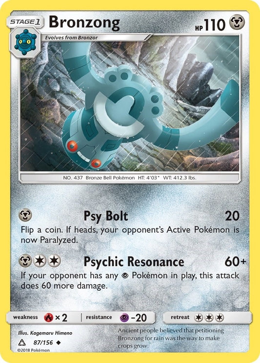 Image for Bronzong (87/156) (SM - Ultra Prism) - Pokemon