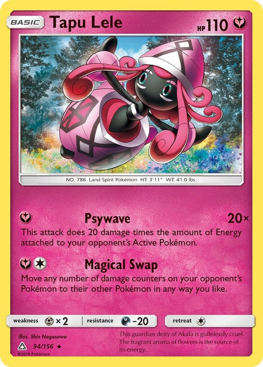 Image for Tapu Lele (94/156) (SM - Ultra Prism) - Pokemon