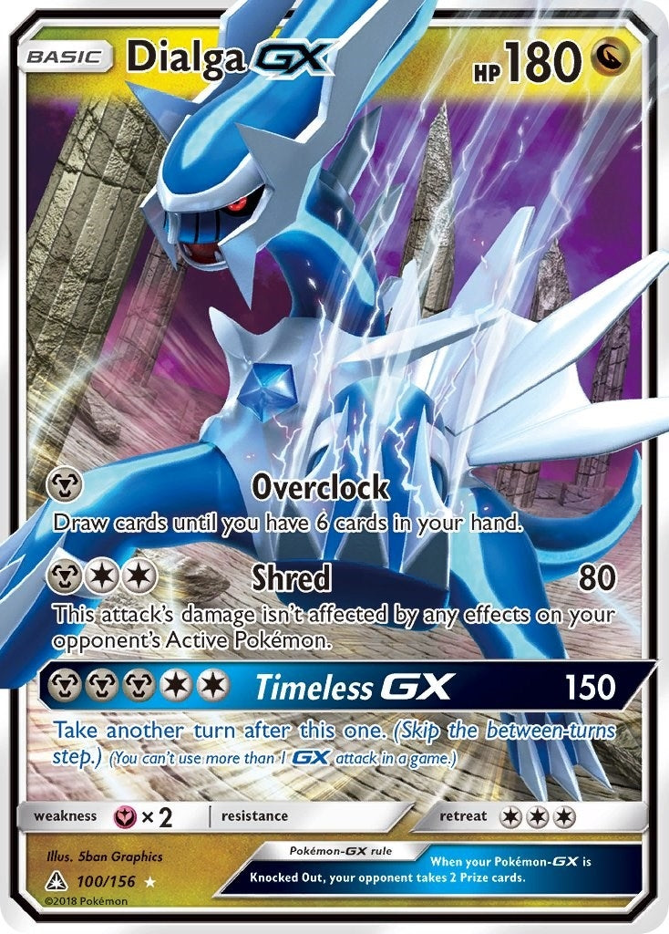 Image for Dialga GX (100/156) (SM - Ultra Prism) - Pokemon