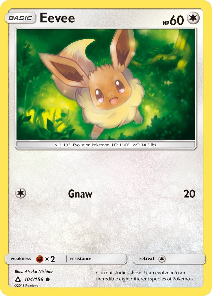 Image for Eevee (104) (104/156) (SM - Ultra Prism) - Pokemon