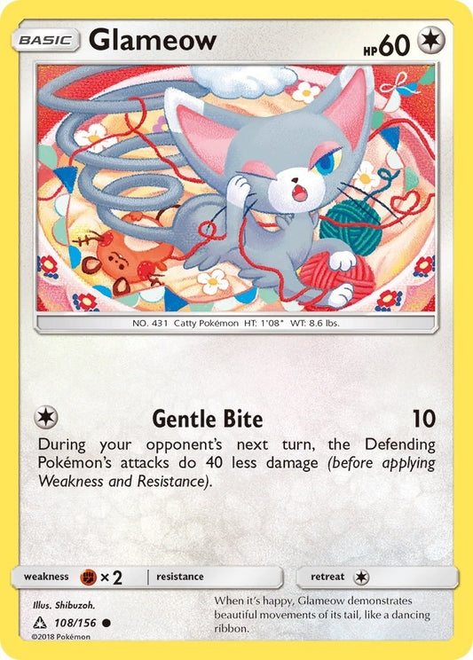 Image for Glameow (108/156) (SM - Ultra Prism) - Pokemon