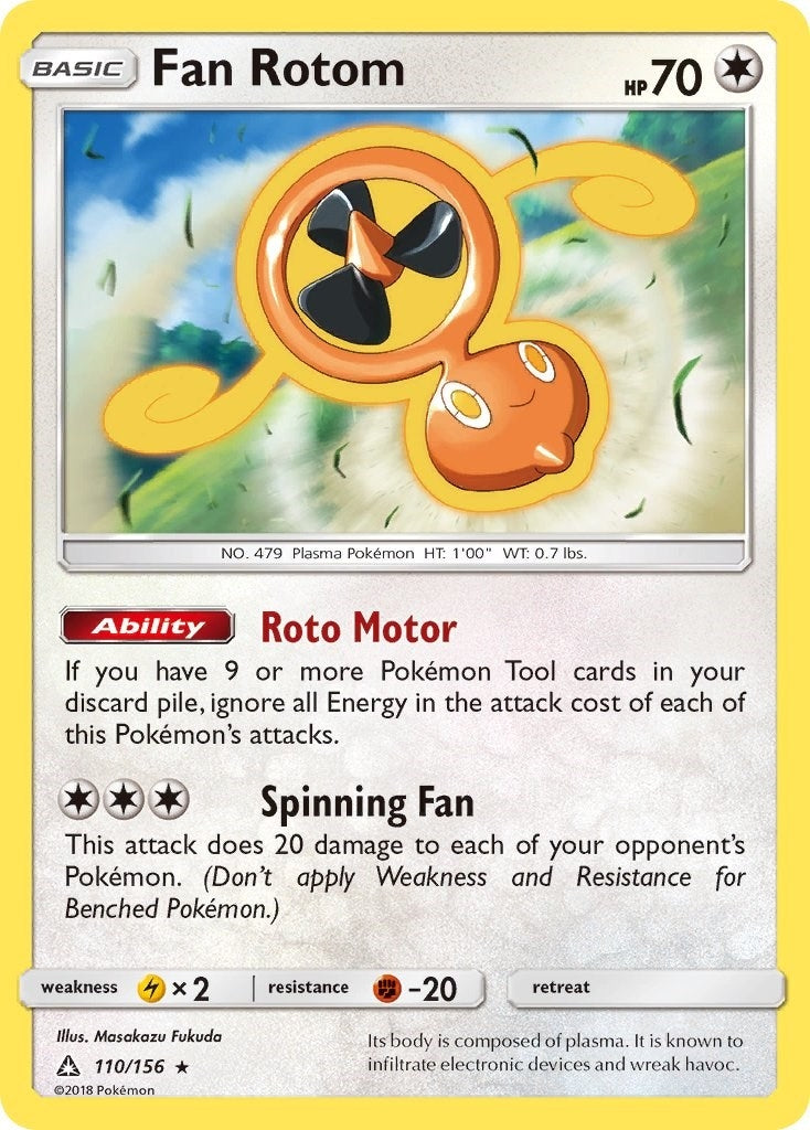 Image for Fan Rotom (110/156) (SM - Ultra Prism) - Pokemon