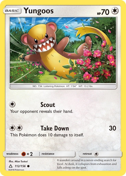 Image for Yungoos (112/156) (SM - Ultra Prism) - Pokemon