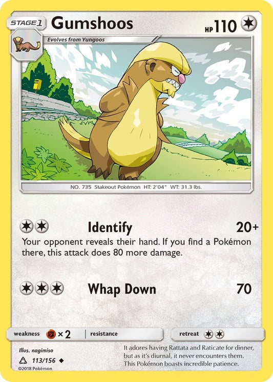 Image for Gumshoos (113/156) (SM - Ultra Prism) - Pokemon