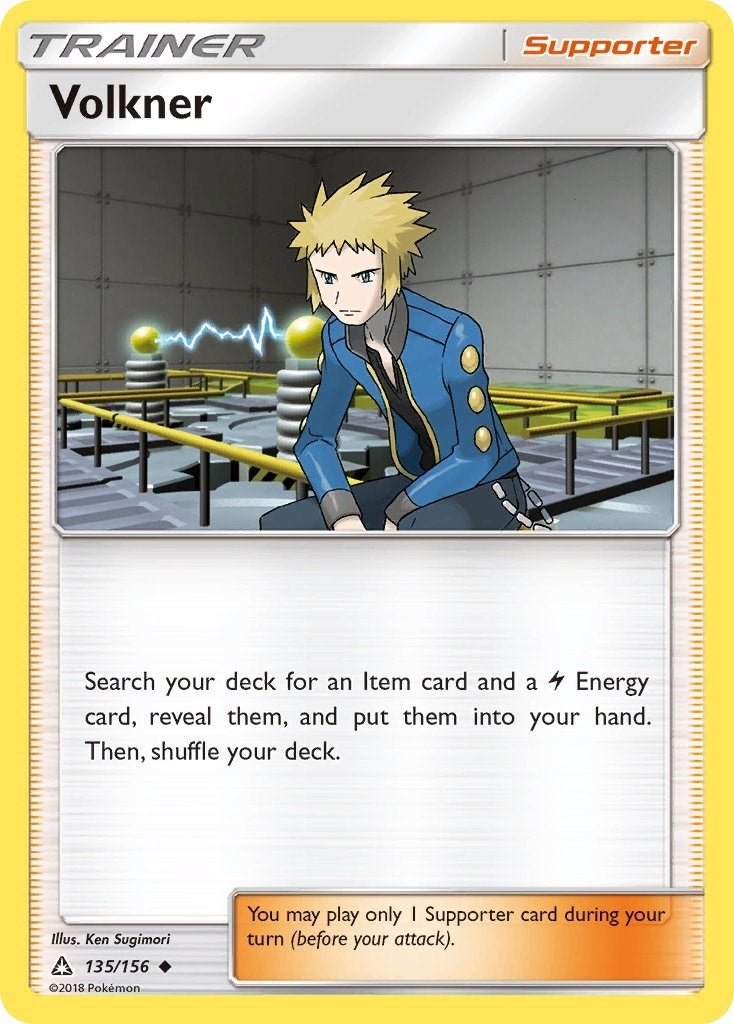 Image for Volkner (135/156) (SM - Ultra Prism) - Pokemon