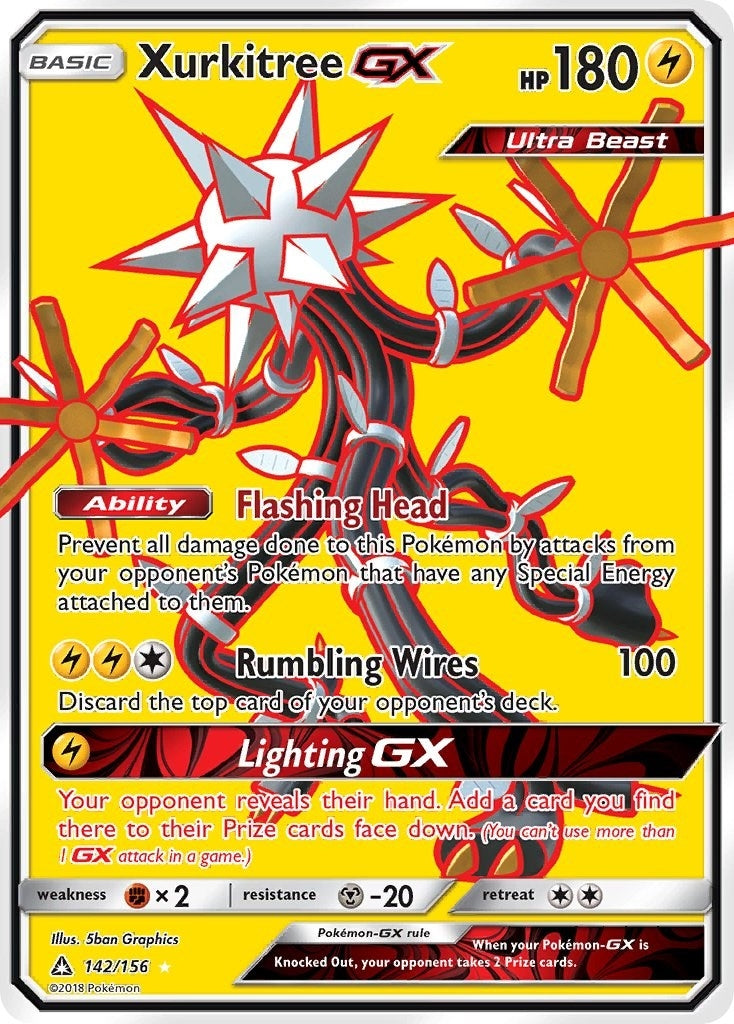 Image for Xurkitree GX (Full Art) (142/156) (SM - Ultra Prism) - Pokemon