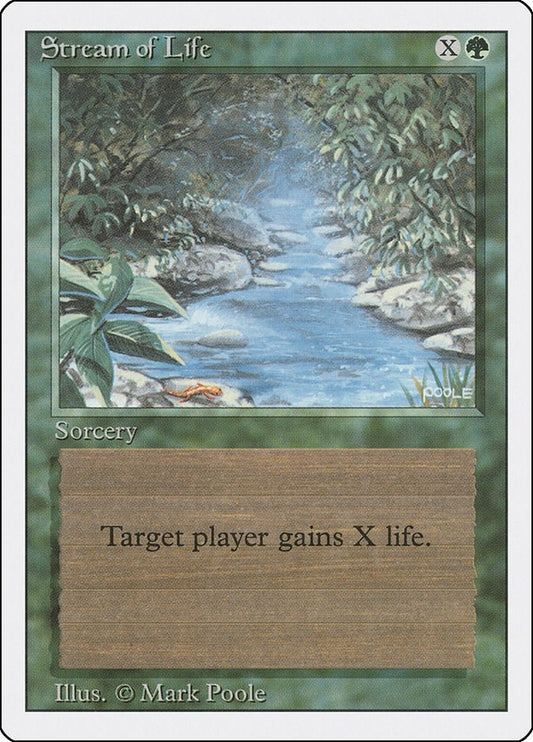 Image for Stream of Life (Revised Edition) - Magic: The Gathering