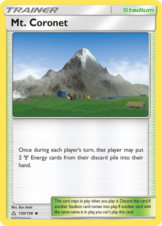 Image for Mt. Coronet (130/156) (SM - Ultra Prism) - Pokemon
