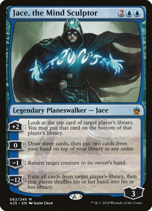 Image for Jace, the Mind Sculptor (62) (Masters 25) - Magic: The Gathering