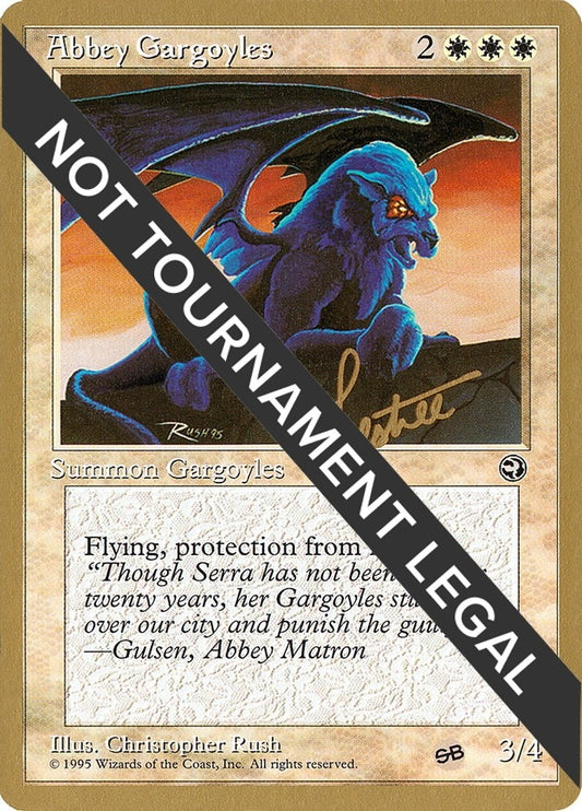 Image for Abbey Gargoyles - 1996 Bertrand Lestree (HML) (SB) (World Championship Decks) - Magic: The Gathering