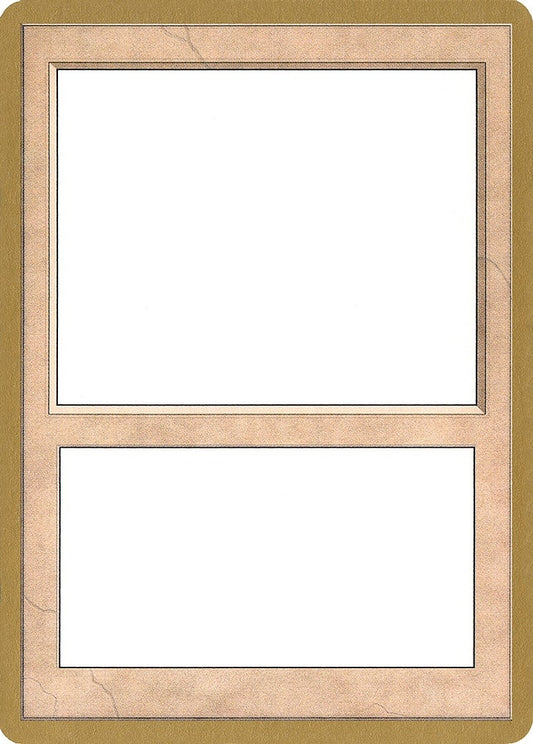 Image for 1996 World Championship Blank Card (World Championship Decks) - Magic: The Gathering