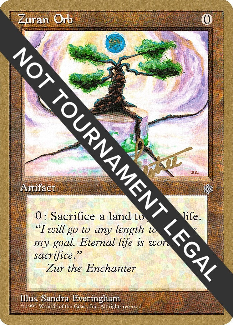 Image for Zuran Orb - 1996 Bertrand Lestree (ICE) (World Championship Decks) - Magic: The Gathering