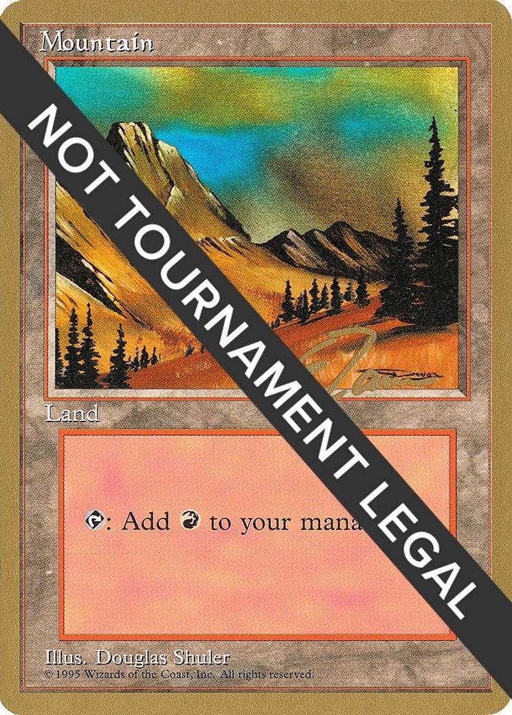 Image for Mountain (C) - 1996 Eric Tam (4ED) (World Championship Decks) - Magic: The Gathering