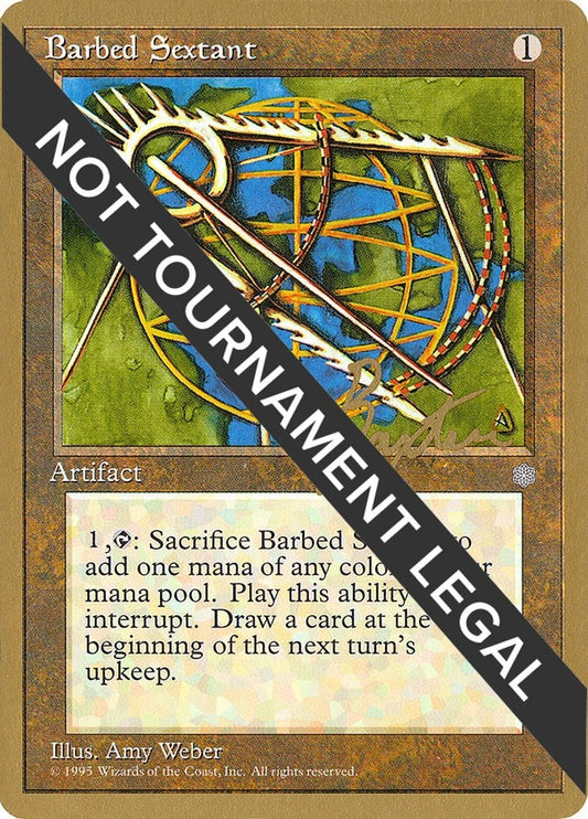 Image for Barbed Sextant - 1996 George Baxter (ICE) (World Championship Decks) - Magic: The Gathering