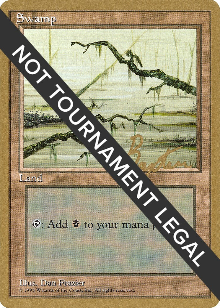 Image for Swamp (C) - 1996 George Baxter (4ED) (World Championship Decks) - Magic: The Gathering