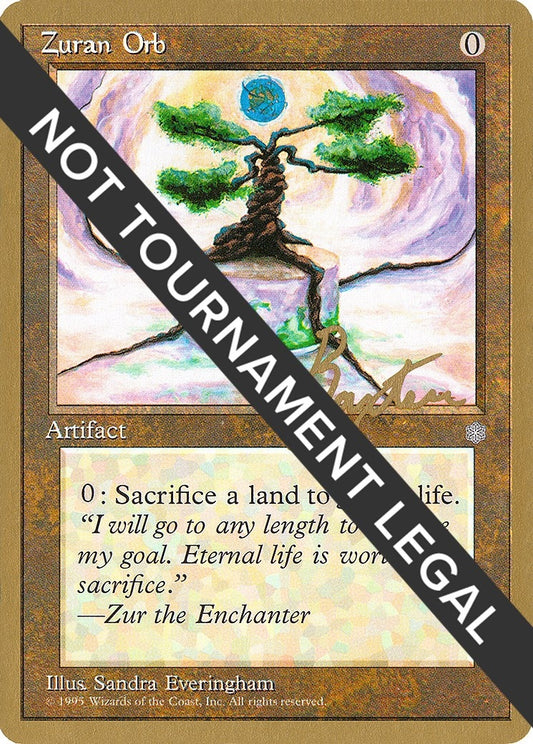 Image for Zuran Orb - 1996 George Baxter (ICE) (World Championship Decks) - Magic: The Gathering