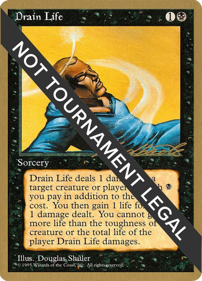 Image for Drain Life - 1996 Leon Lindback (4ED) (World Championship Decks) - Magic: The Gathering