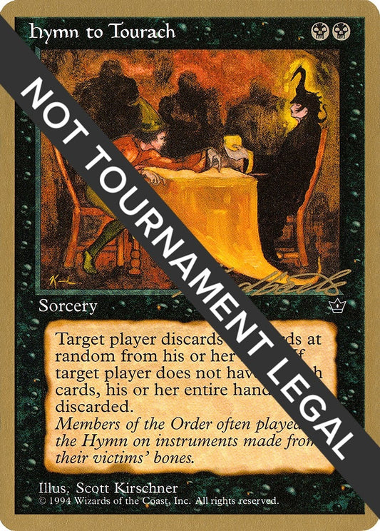 Image for Hymn to Tourach (Table) - 1996 Leon Lindback (FEM) (World Championship Decks) - Magic: The Gathering