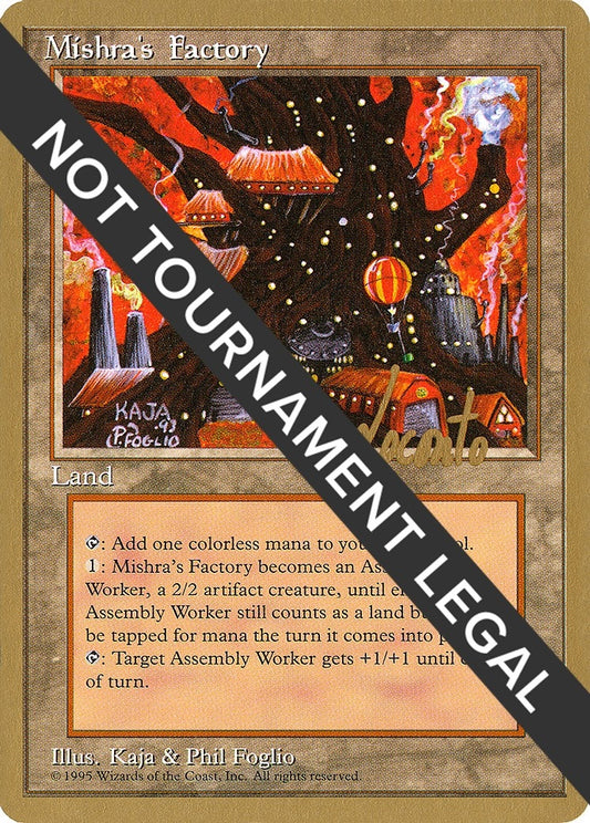 Image for Mishra's Factory - 1996 Michael Loconto (4ED) (World Championship Decks) - Magic: The Gathering