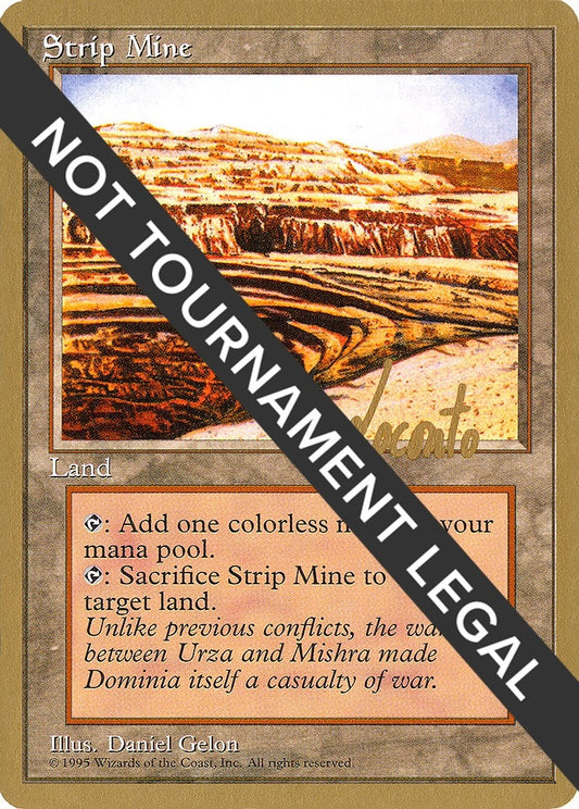 Image for Strip Mine - 1996 Michael Loconto (4ED) (World Championship Decks) - Magic: The Gathering