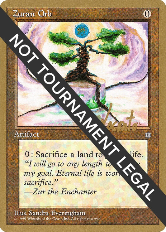 Image for Zuran Orb - 1996 Michael Loconto (ICE) (World Championship Decks) - Magic: The Gathering