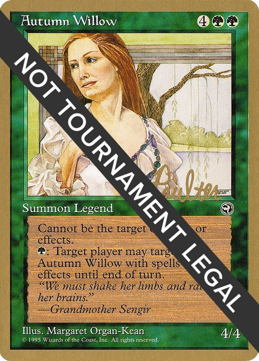 Image for Autumn Willow - 1996 Preston Poulter (HML) (World Championship Decks) - Magic: The Gathering
