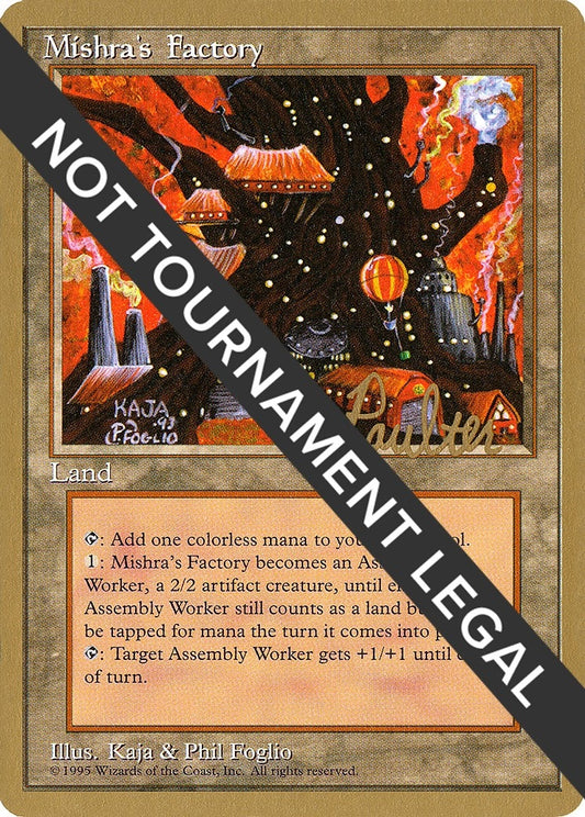 Image for Mishra's Factory - 1996 Preston Poulter (4ED) (World Championship Decks) - Magic: The Gathering