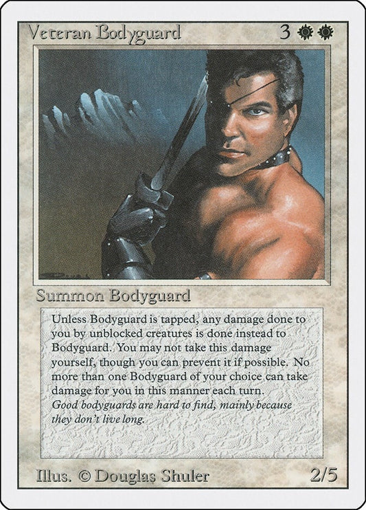 Image for Veteran Bodyguard (Revised Edition) - Magic: The Gathering