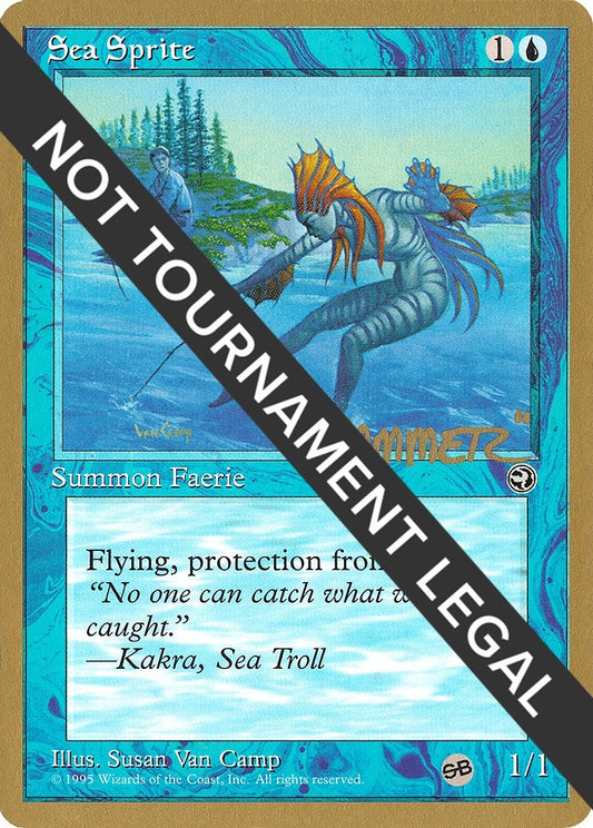 Image for Sea Sprite - 1996 Shawn "Hammer" Regnier (HML) (SB) (World Championship Decks) - Magic: The Gathering