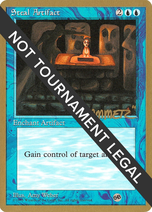 Image for Steal Artifact - 1996 Shawn "Hammer" Regnier (4ED) (SB) (World Championship Decks) - Magic: The Gathering