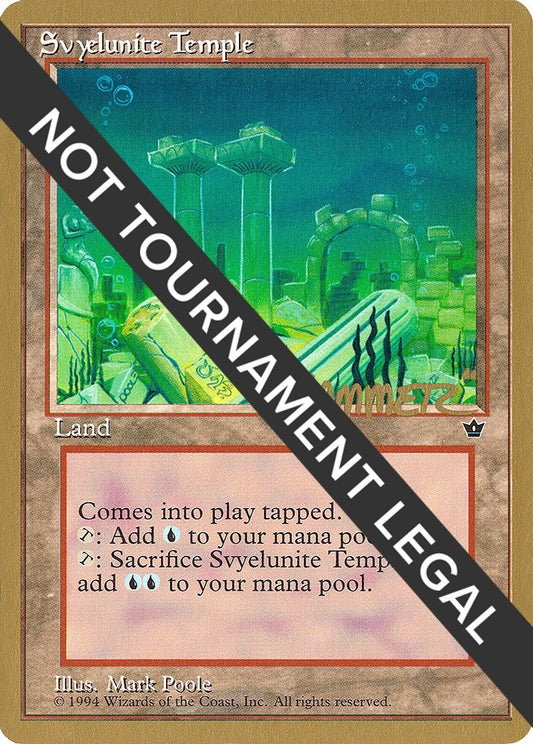 Image for Svyelunite Temple - 1996 Shawn "Hammer" Regnier (FEM) (World Championship Decks) - Magic: The Gathering