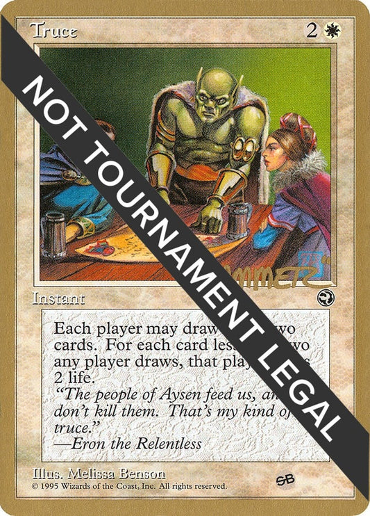 Image for Truce - 1996 Shawn "Hammer" Regnier (HML) (SB) (World Championship Decks) - Magic: The Gathering