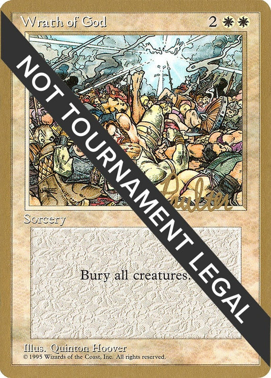 Image for Wrath of God - 1996 Shawn "Hammer" Regnier (4ED) (World Championship Decks) - Magic: The Gathering