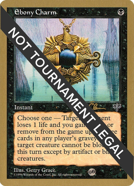 Image for Ebony Charm - 1997 Jakub Slemr (MIR) (SB) (World Championship Decks) - Magic: The Gathering