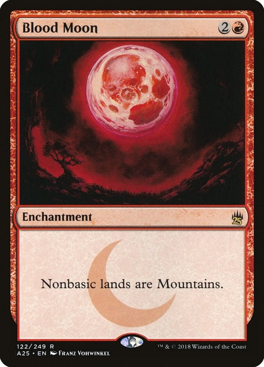 Image for Blood Moon (122) (Masters 25) - Magic: The Gathering