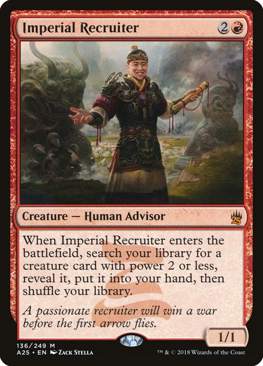 Image for Imperial Recruiter (136) (Masters 25) - Magic: The Gathering