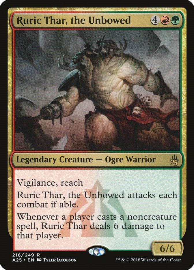 Image for Ruric Thar, the Unbowed (216) (Masters 25) - Magic: The Gathering
