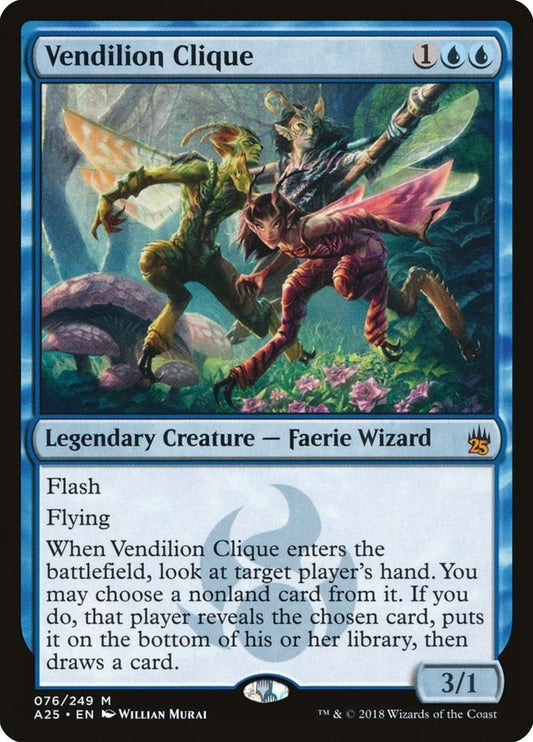 Image for Vendilion Clique (76) (Masters 25) - Magic: The Gathering