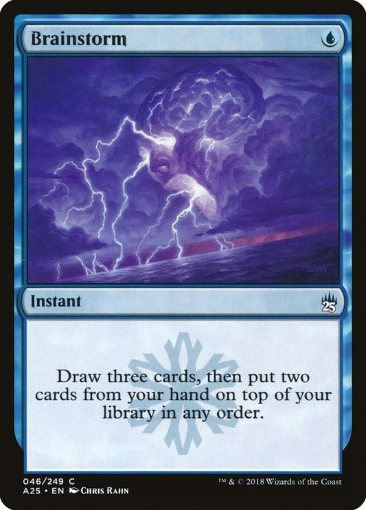 Image for Brainstorm (46) (Masters 25) - Magic: The Gathering