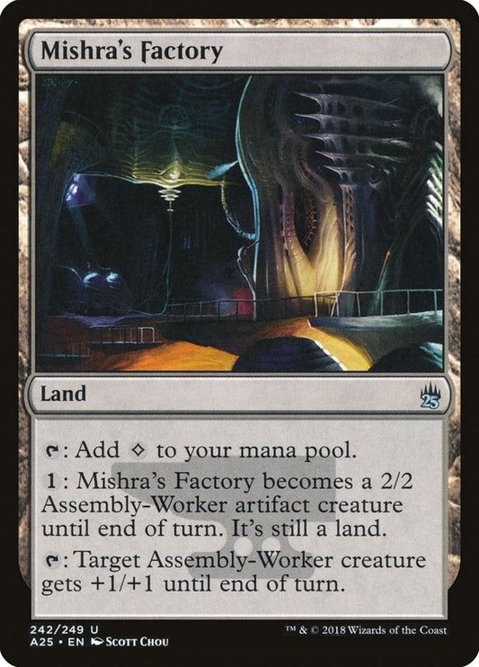 Image for Mishra's Factory (242) (Masters 25) - Magic: The Gathering