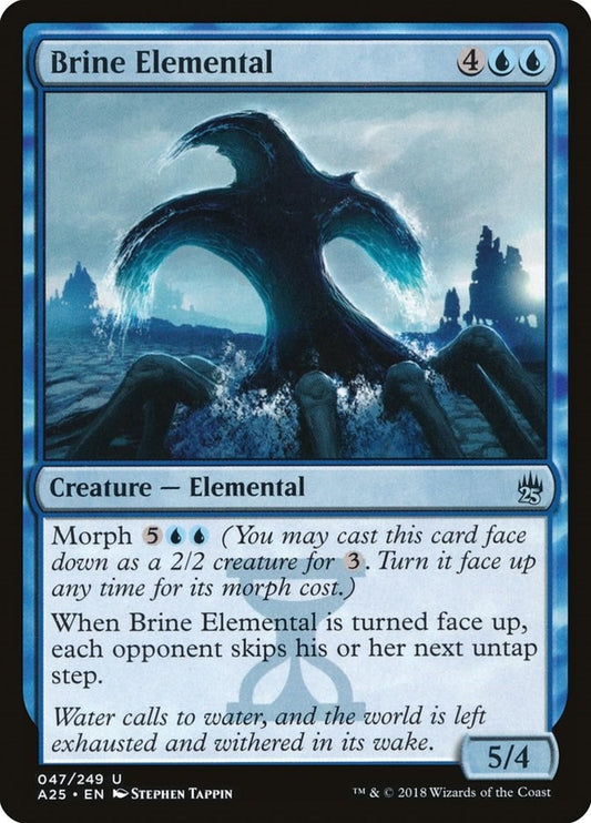Image for Brine Elemental (47) (Masters 25) - Magic: The Gathering