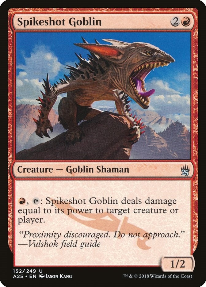 Image for Spikeshot Goblin (152) (Masters 25) - Magic: The Gathering