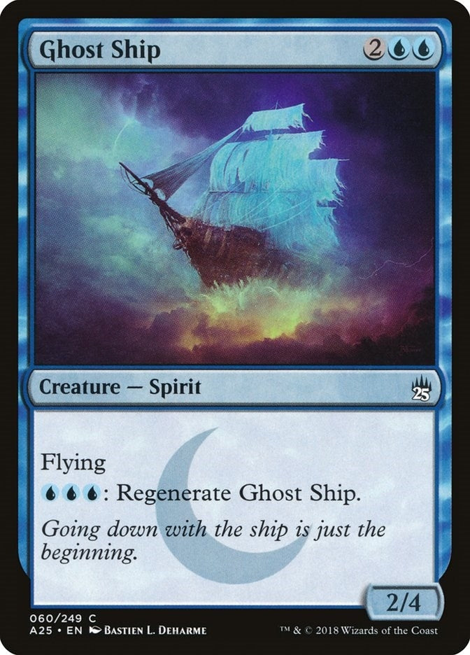 Image for Ghost Ship (60) (Masters 25) - Magic: The Gathering