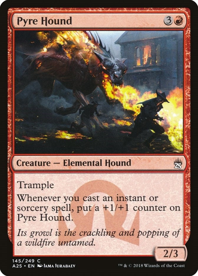 Image for Pyre Hound (145) (Masters 25) - Magic: The Gathering