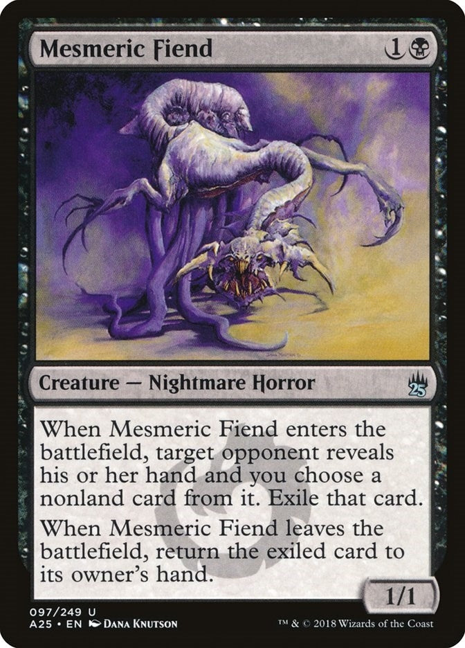 Image for Mesmeric Fiend (97) (Masters 25) - Magic: The Gathering