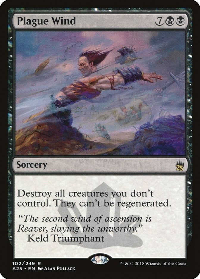 Image for Plague Wind (102) (Masters 25) - Magic: The Gathering