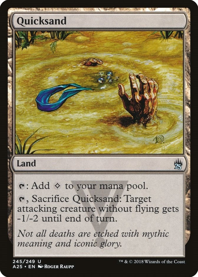 Image for Quicksand (245) (Masters 25) - Magic: The Gathering